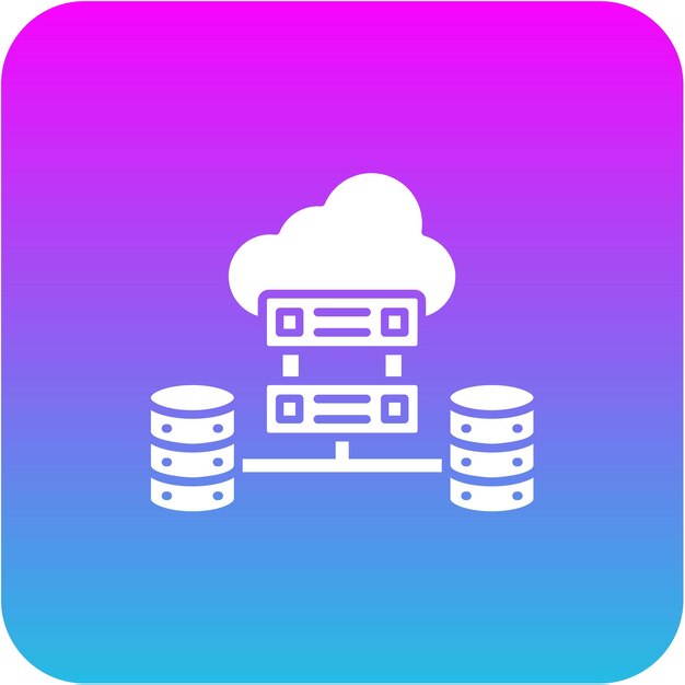 Icono del servidor en la nube