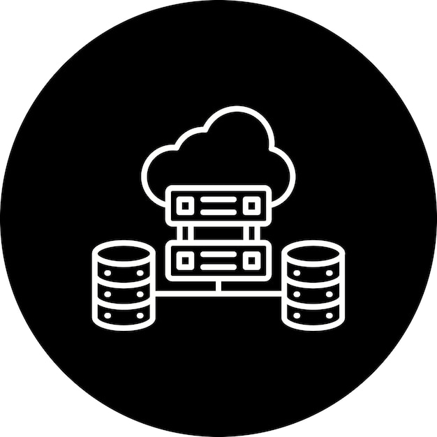 Icono del servidor en la nube