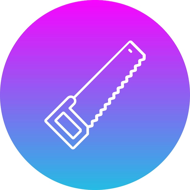 Icono de la sierra de mano