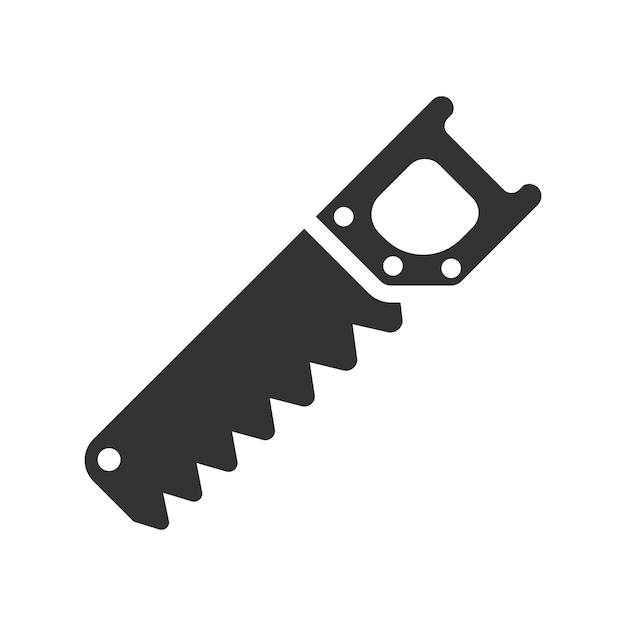 Icono de sierra de mano