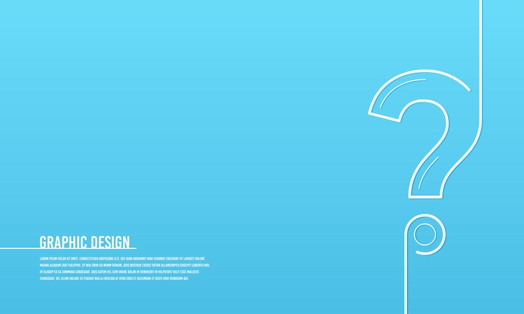 Vector ícono de signo de pregunta símbolo de cuestionario signo de preguntas frecuentes y concepto de ayuda en fondo azul vector