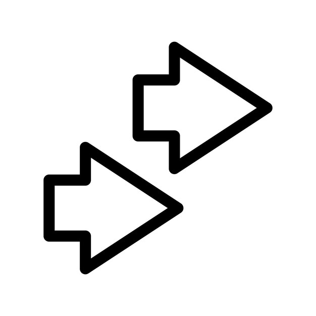 Icono de la siguiente flecha