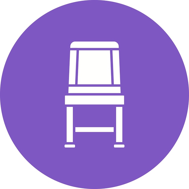 Icono de la silla de acampada