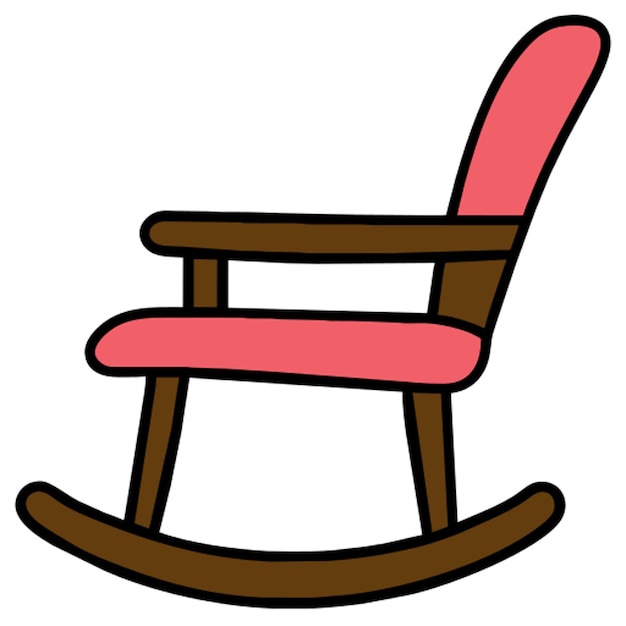 el icono de la silla de balanceo