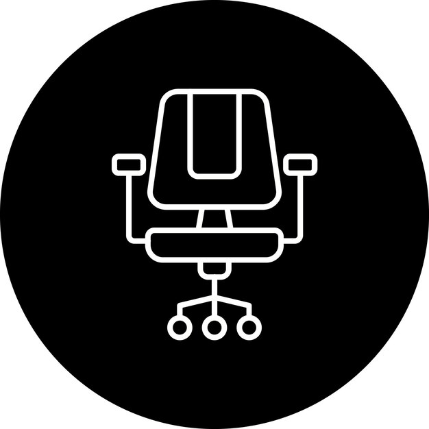Icono de la silla de oficina