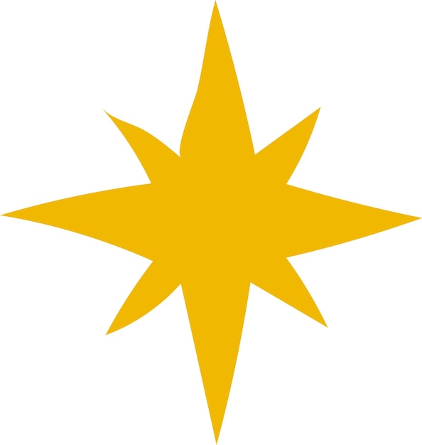Icono de silueta de estrella