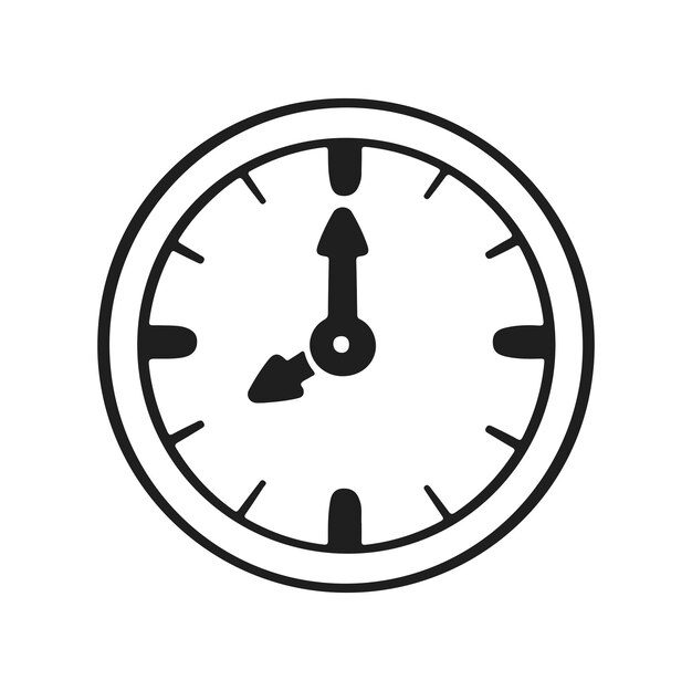 icono símbolo temporizador reloj cronómetro vector de tiempo
