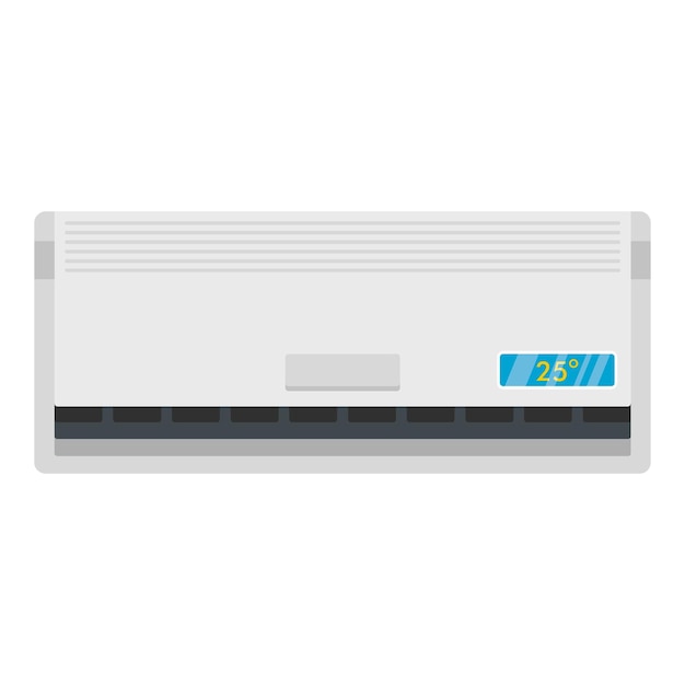 Icono de sistema dividido Ilustración plana del icono de vector de sistema dividido para web