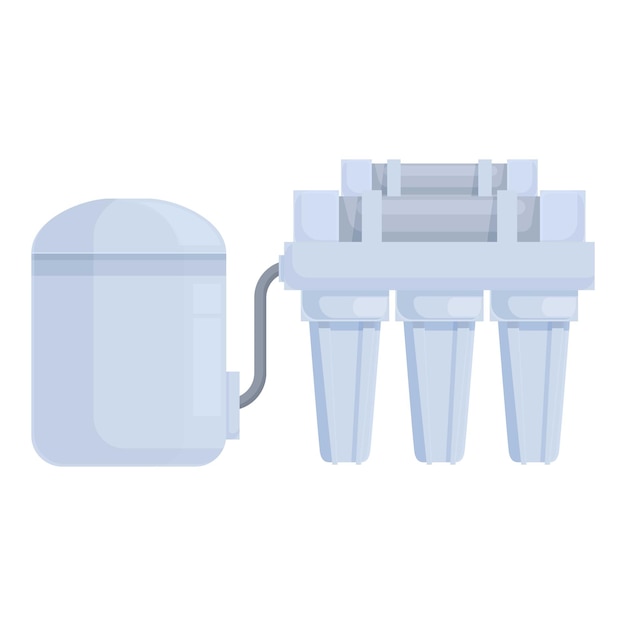 Icono del sistema de filtración de agua para el hogar