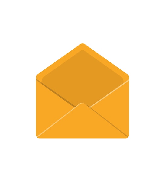 Icono de sobre de correo Envíe de correo electrónico Ilustración vectorial de concepto Ilustración de stock