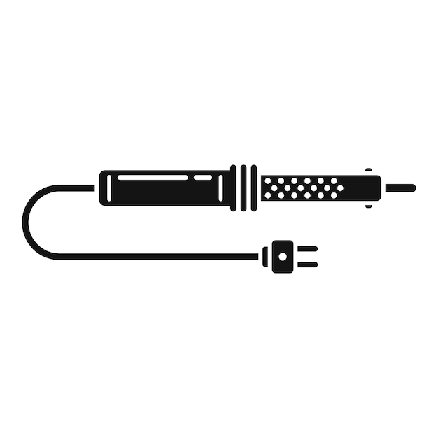 Icono de soldadura Ilustración simple del icono de vector de soldadura para diseño web aislado sobre fondo blanco