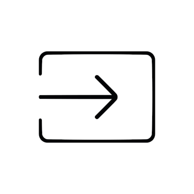 Icono de soluciones empresariales creativas de negocios Signo aislado de contorno Símbolos lineales