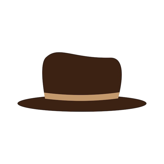 Icono de sombrero y bigote de caballero