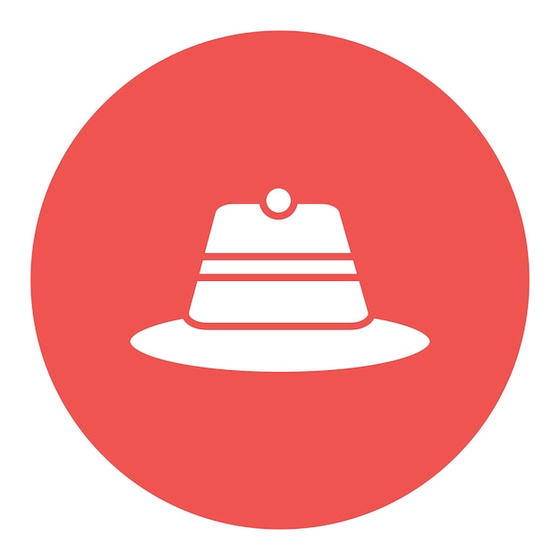 El icono del sombrero de los estafadores