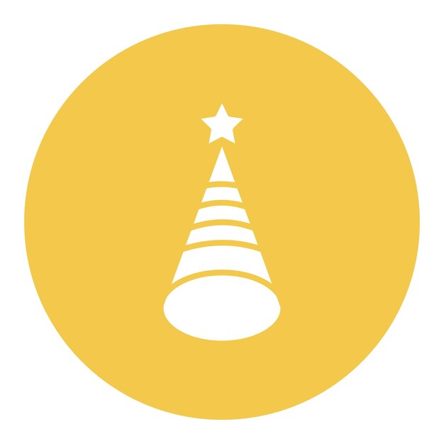 Icono del sombrero de la fiesta