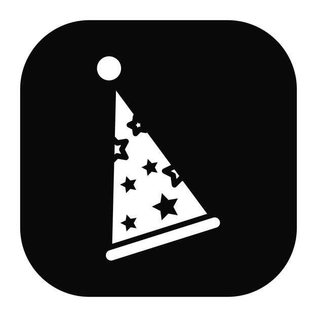Icono del sombrero de la fiesta