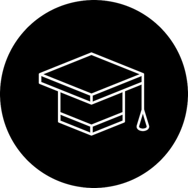 Icono de sombrero de graduación