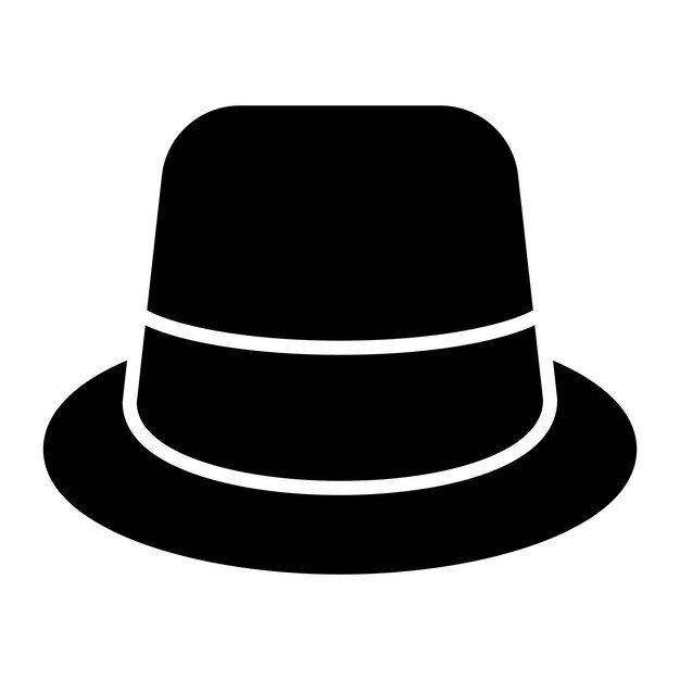 Icono de sombrero para hombres