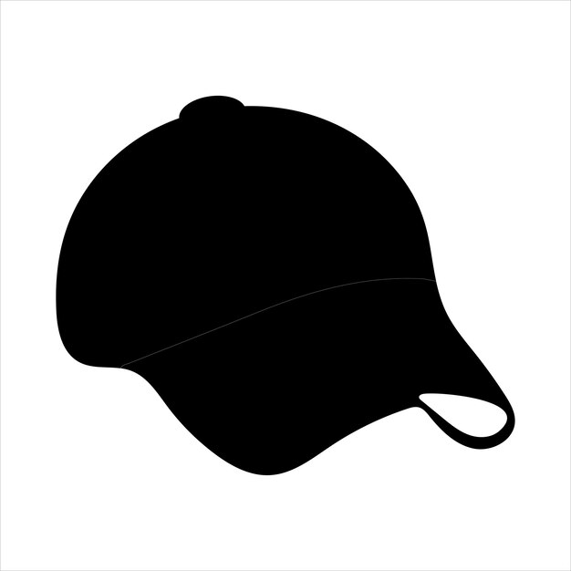 Icono de sombrero Ilustración vectorial Diseño plano Icono de Sombrero masculino y femenino