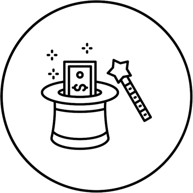 El icono del sombrero mágico