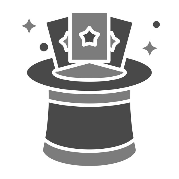 El icono del sombrero mágico