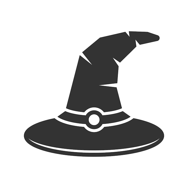 Vector el icono del sombrero del mago