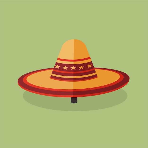 Icono del sombrero mexicano