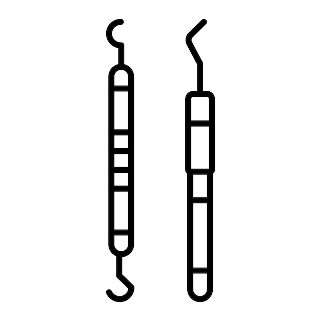 Ícono de la sonda dental