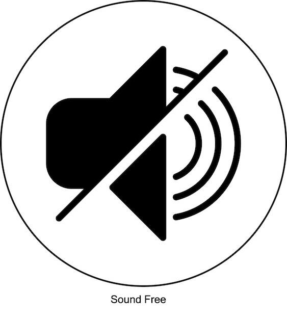 Vector icono de sonido