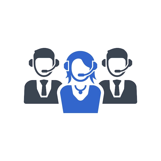 Icono de soporte al cliente