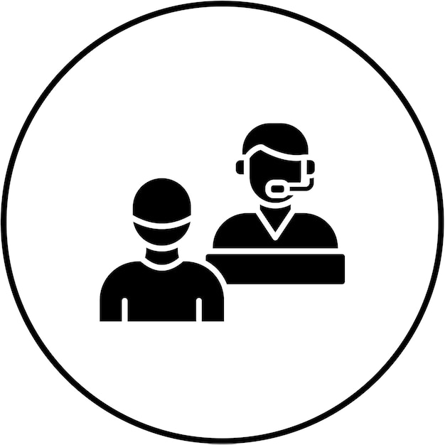 Icono de soporte al cliente