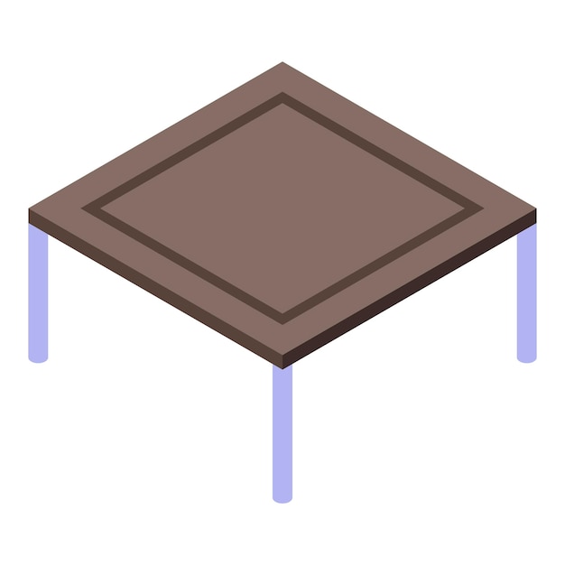 Icono de soporte de entrenamiento para perros Isométrico de icono de vector de soporte de entrenamiento para perros para diseño web aislado sobre fondo blanco