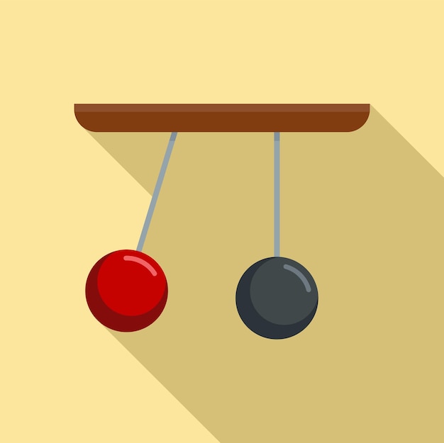 Icono de soporte de esfera de gravedad Ilustración plana del icono de vector de soporte de esfera de gravedad para diseño web