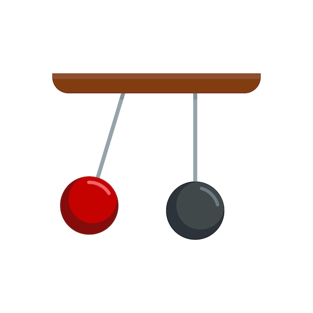Icono de soporte de esfera de gravedad Ilustración plana del icono de vector de soporte de esfera de gravedad para diseño web