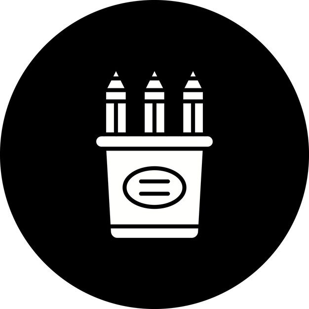 Ícono del soporte del lápiz