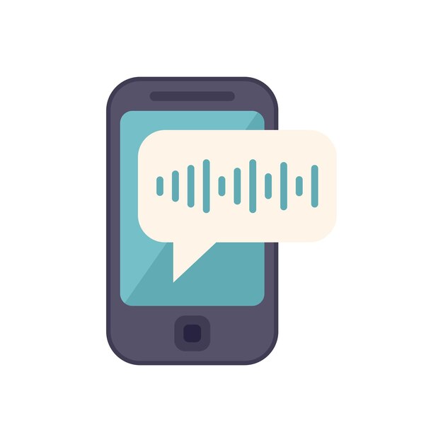 Icono de soporte de llamada vector plano Servicio de oficina Ayuda al cliente