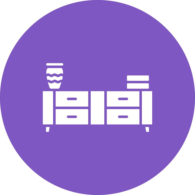 Icono de soporte para televisor