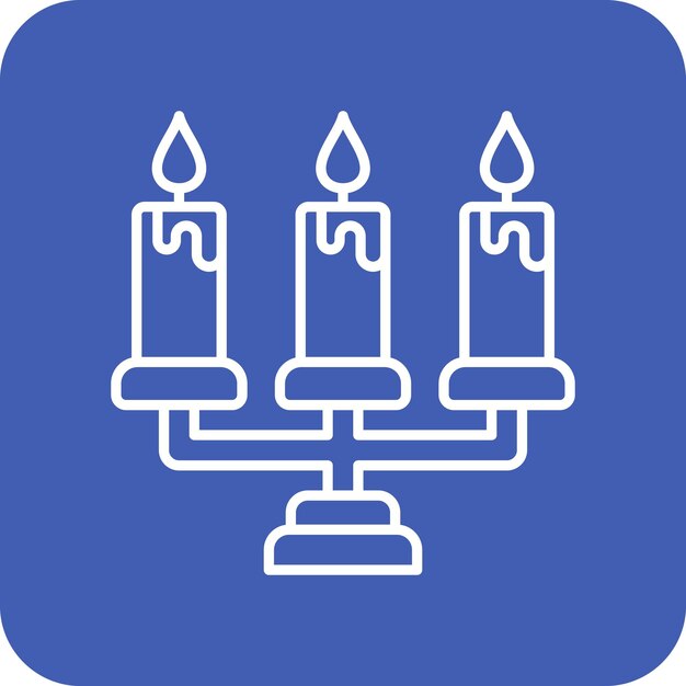 Icono del soporte de vela