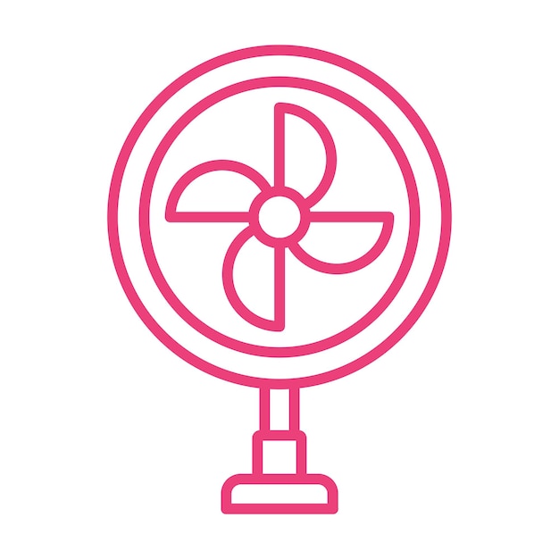 Icono del soporte del ventilador