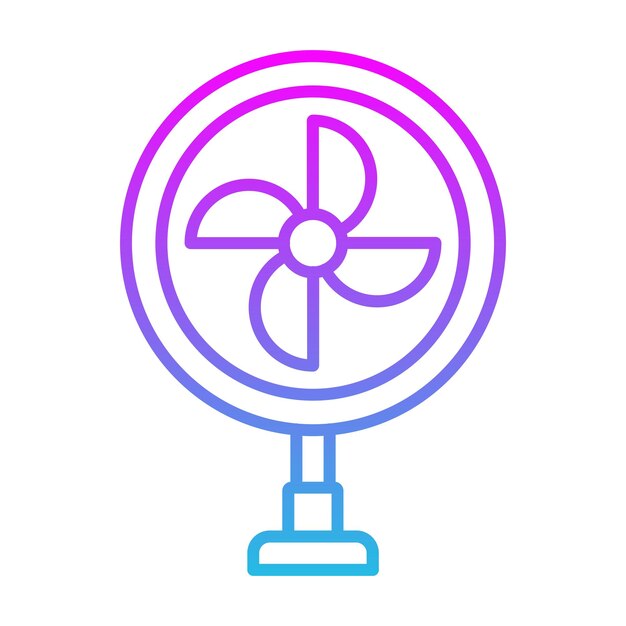 Icono del soporte del ventilador