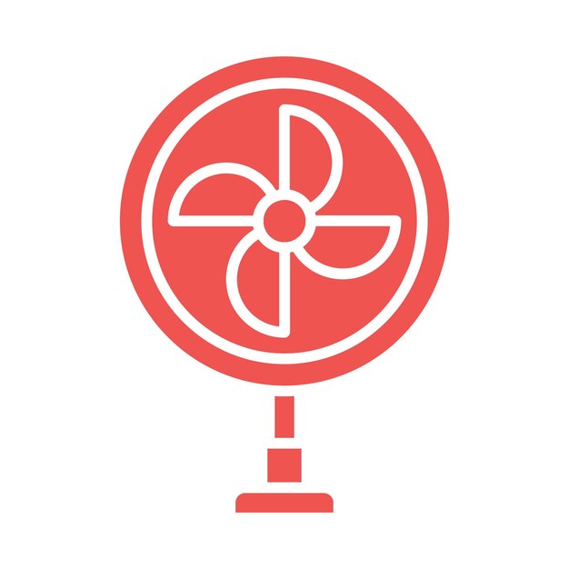 Icono del soporte del ventilador