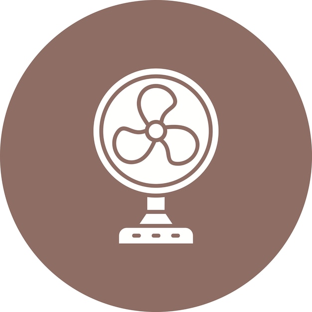 Icono del soporte del ventilador