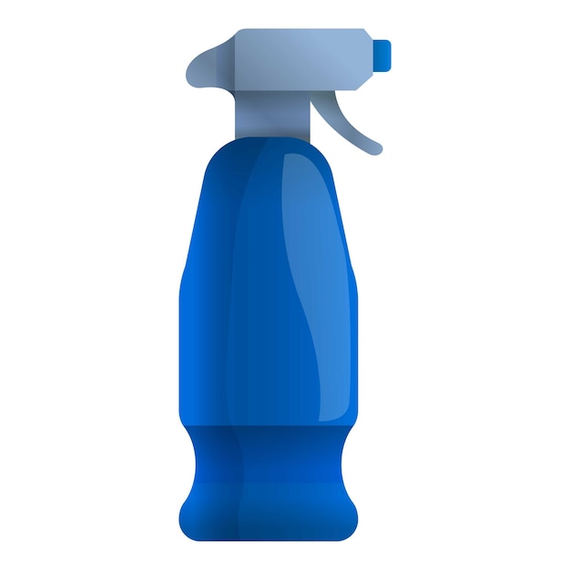 Icono de spray de botella Caricatura de icono de vector de spray de botella para diseño web aislado sobre fondo blanco