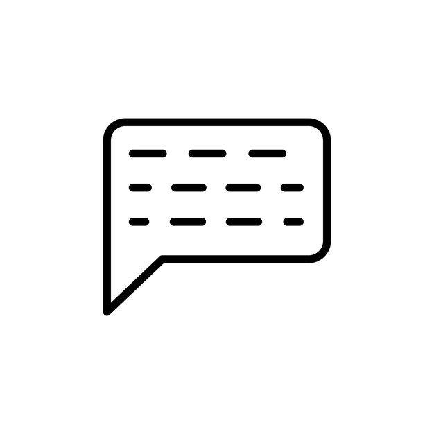 El icono de subtítulos se establece en el título cerrado cc símbolo vectorial de vídeo subtítulos pictograma en negro relleno y estilo delineado