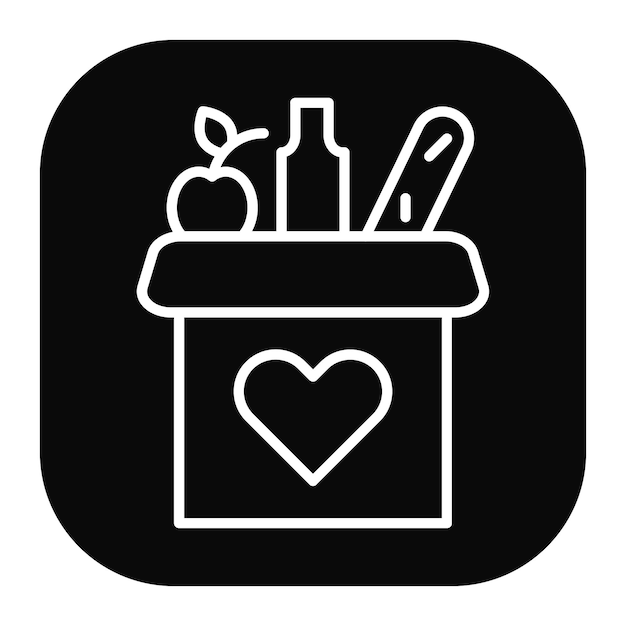 Icono de suministros de alimentos