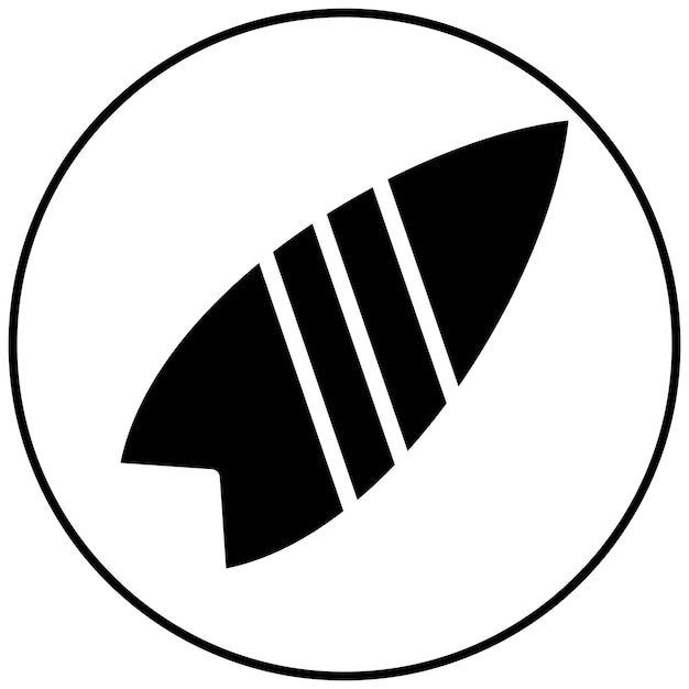 El icono de surf