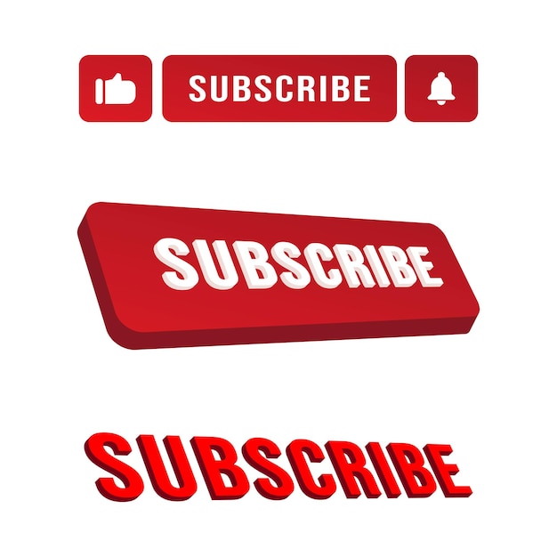 Icono de suscripción Botón de suscripción