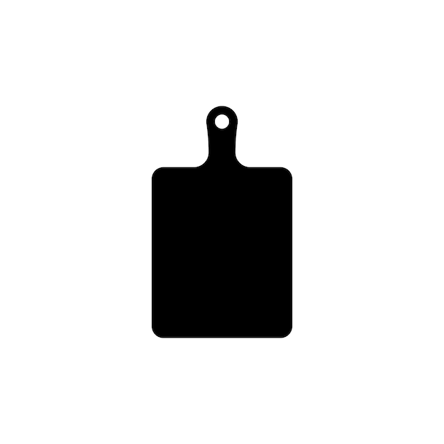 icono de tabla de cortar plantilla vectorial ilustración diseño de logotipo