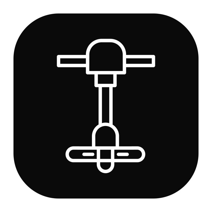 Vector icono de la tabla de patadas