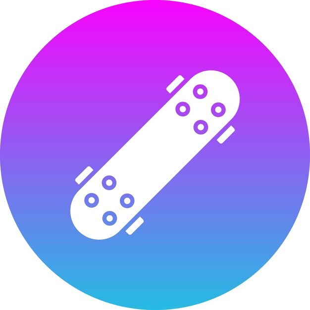 Icono de la tabla de patinaje